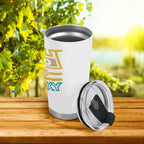 The Best Dad In The Galaxy Stainless Steel 20oz Travel Mug Printed Offshore