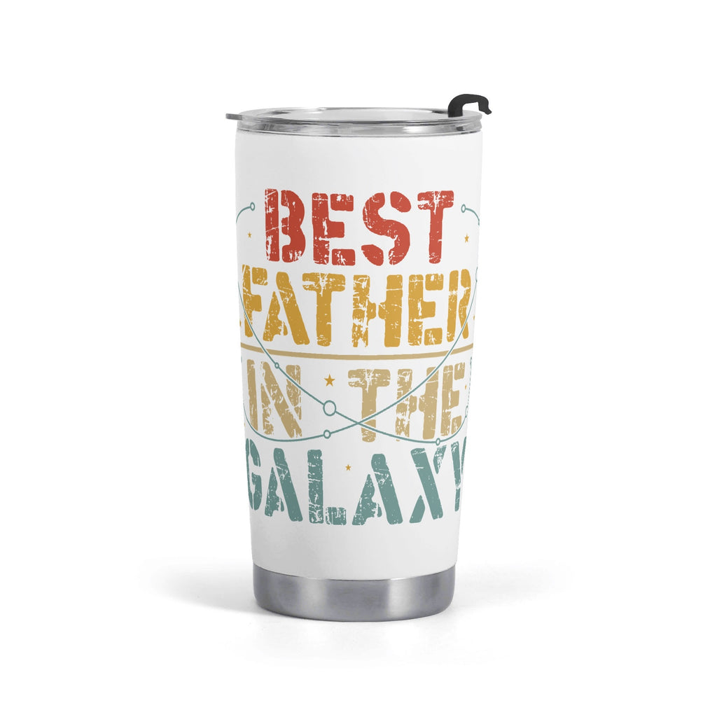 Best Father In The Galaxy Stainless Steel 20oz Travel Mug Default Title Printed Offshore