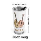 Dont Fret Guitar Stainless Steel 20oz Travel Mug Printed Offshore