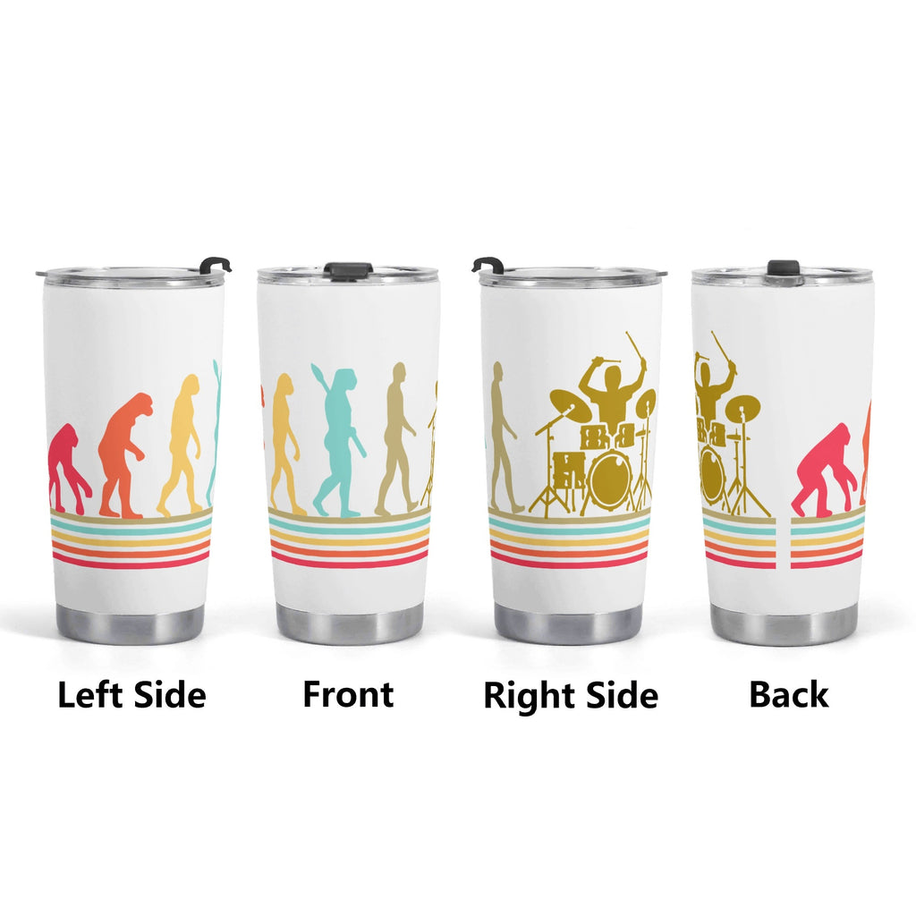 Drummer Evolution Stainless Steel 20oz Travel Mug Printed Offshore
