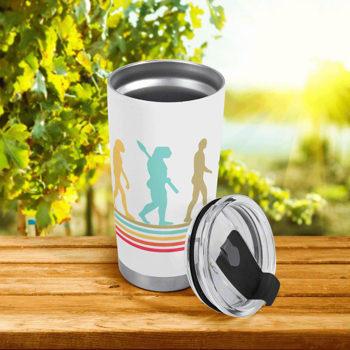 Drummer Evolution Stainless Steel 20oz Travel Mug Printed Offshore
