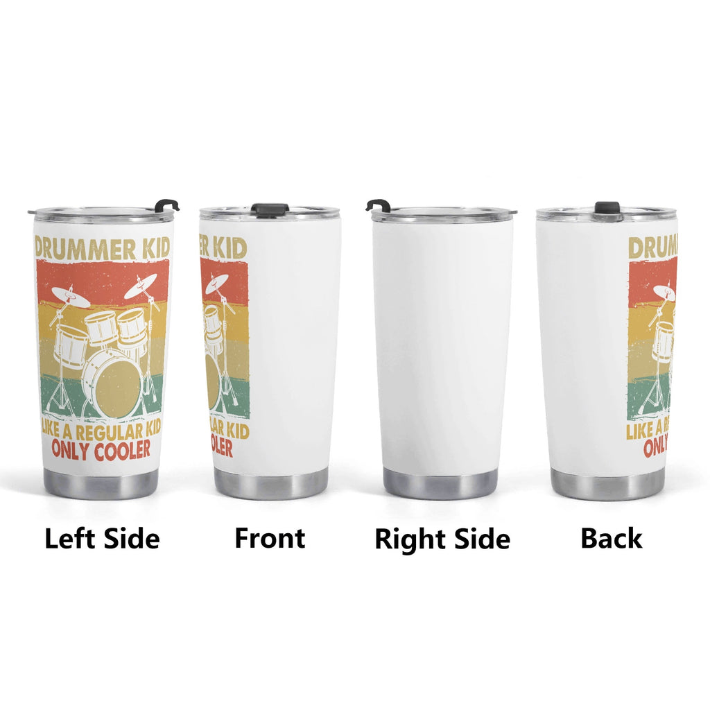 Drummer Kid Stainless Steel 20oz Travel Mug Printed Offshore