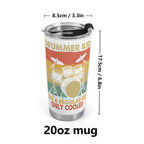 Drummer Kid Stainless Steel 20oz Travel Mug Printed Offshore