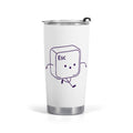 Esc Escape Key Stainless Steel 20oz Travel Mug Default Title Printed Offshore
