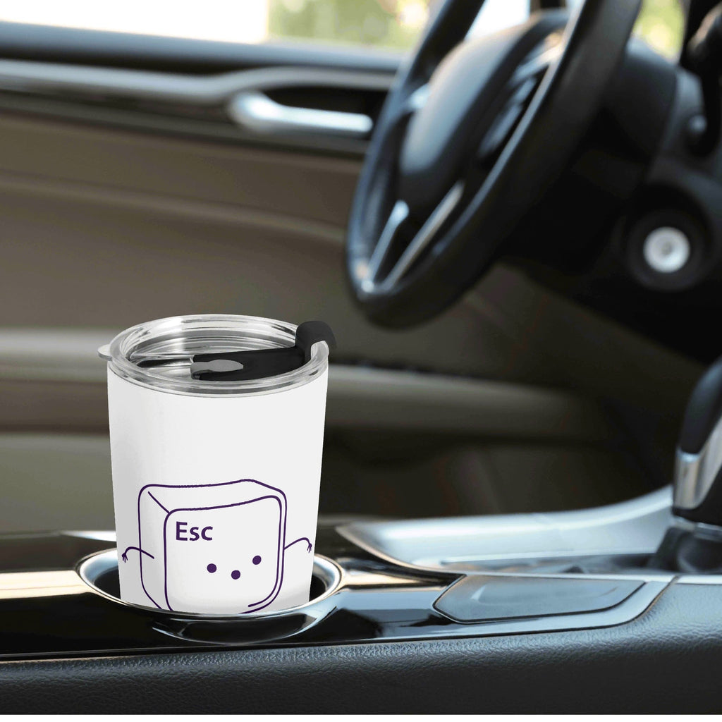 Esc Escape Key Stainless Steel 20oz Travel Mug Printed Offshore