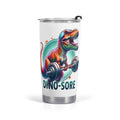 Dino-sore Gym Dinosaur Stainless Steel 20oz Travel Mug Default Title Printed Offshore