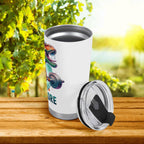 Dino-sore Gym Dinosaur Stainless Steel 20oz Travel Mug Printed Offshore