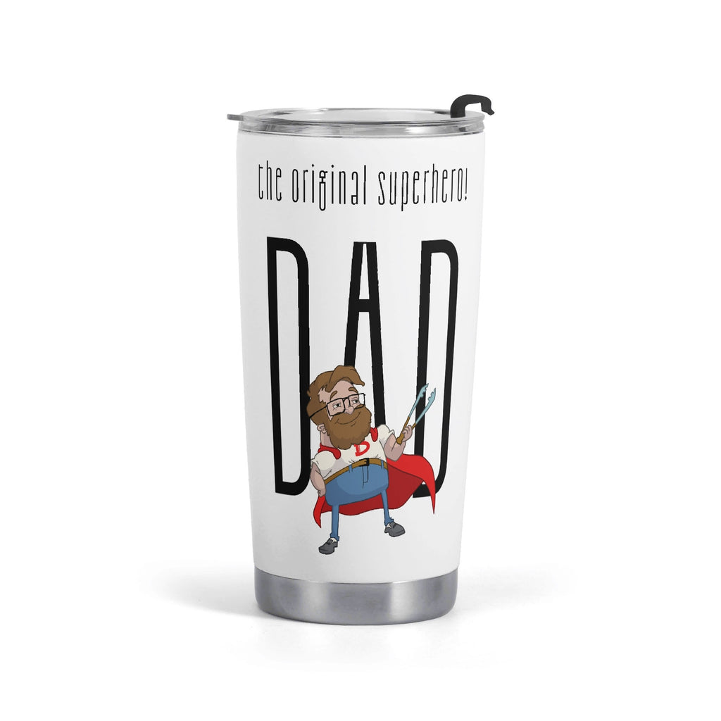 Dad The Original Superhero Stainless Steel 20oz Travel Mug Default Title Printed Offshore