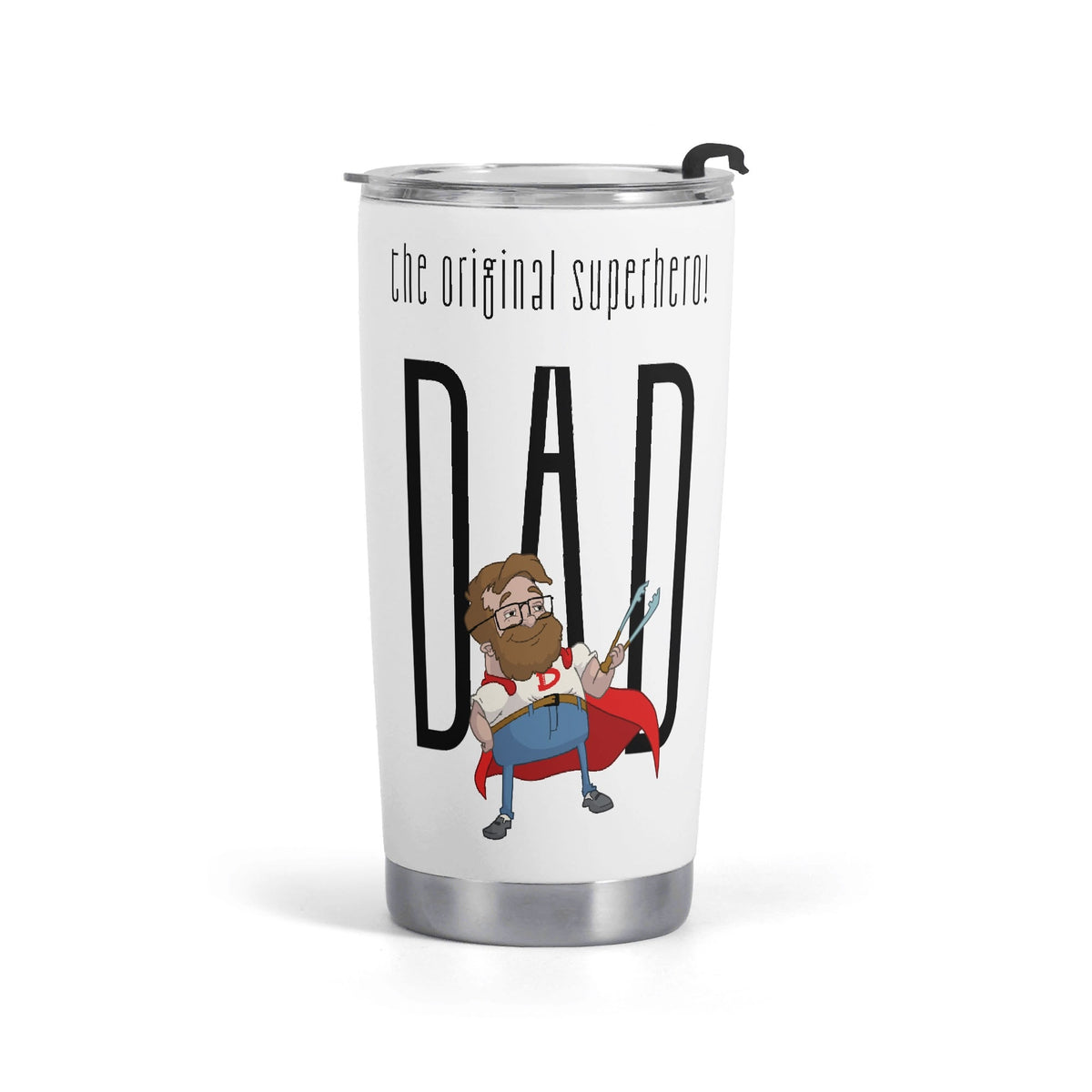 Dad The Original Superhero Stainless Steel 20oz Travel Mug Default Title Printed Offshore