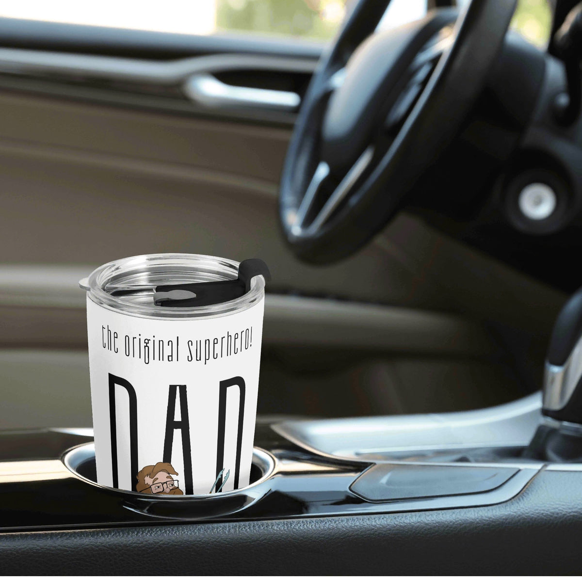 Dad The Original Superhero Stainless Steel 20oz Travel Mug Printed Offshore
