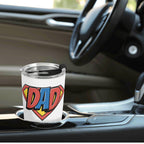 Im A Super Dad Stainless Steel 20oz Travel Mug Travel Mug Tumbler comic Dad Printed Offshore