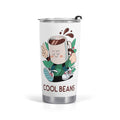 Cool Beans Coffee Stainless Steel 20oz Travel Mug Default Title Printed Offshore