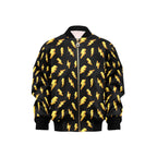 Lightning Bolts Kids Bomber Jacket XL Kids Bomber Jacket comic Printed Offshore
