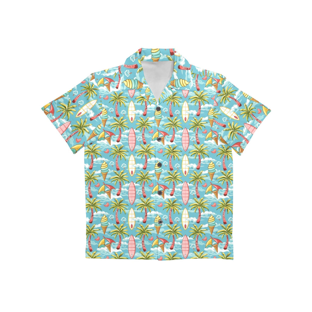 Summer Surf Junior Kids Hawaiian Shirt