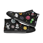 Kids Space - Men's High Top Canvas Shoes