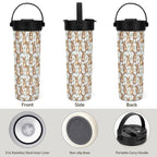 Quokkas 20oz Tea Tumbler with Carry Handle