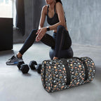 Eyes On Black Duffle Bag Duffle Bag Printed Offshore