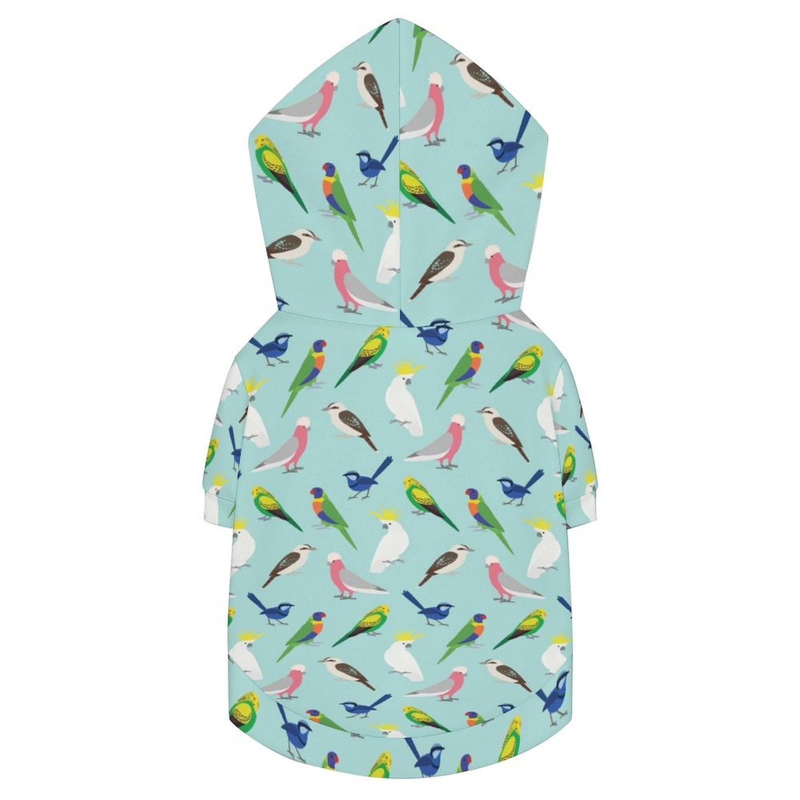 Australian Birds Pet Hoodie (Small Size)