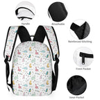 Quirky Dinosaurs Backpack, Lunch Bag & Pencil Case Set