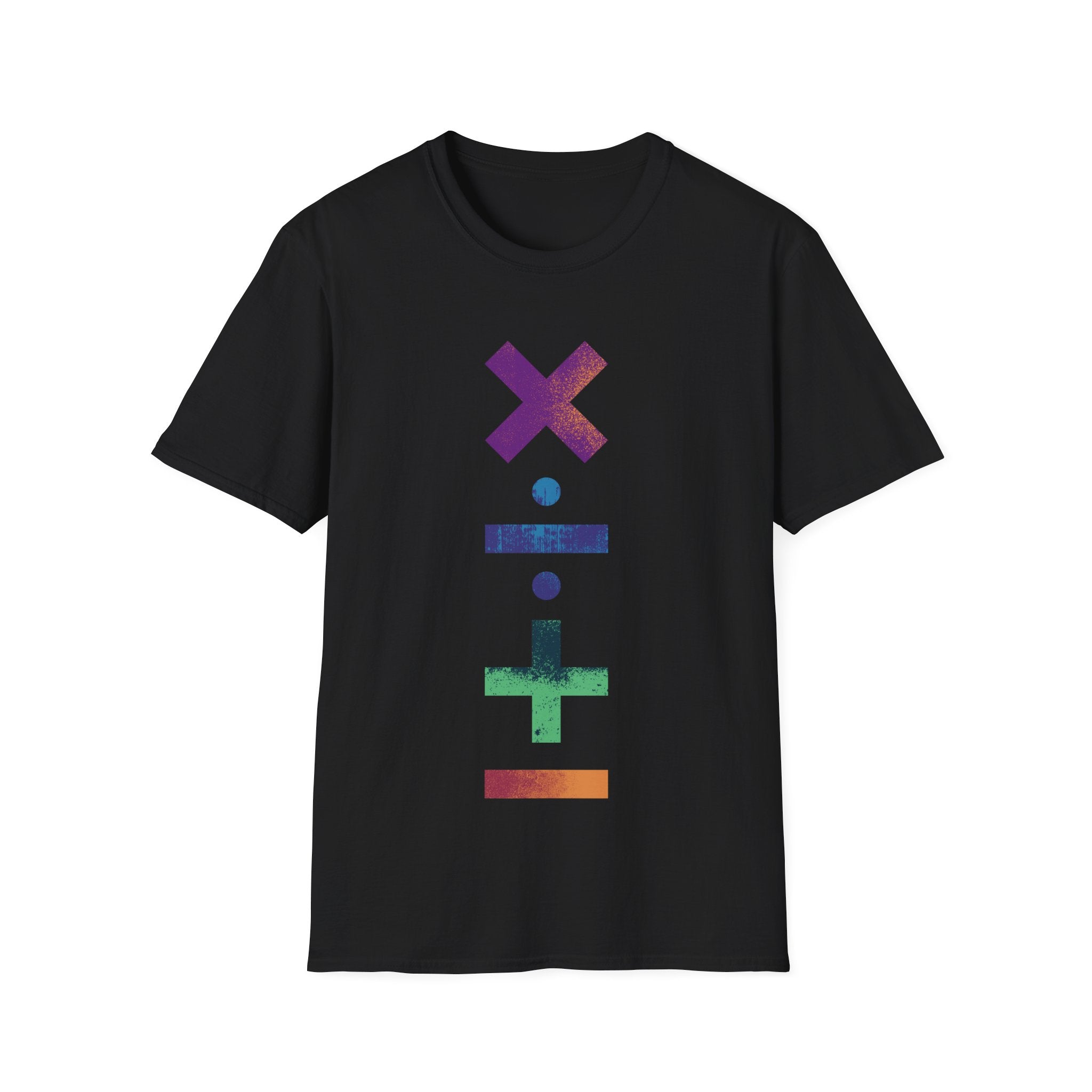 Maths Symbols - Unisex Softstyle T-Shirt