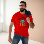 The Truth Is Out There, UFO, Alien - Men's Staple Tee Red Mens Premium T-Shirt Printed in AU and US Sci Fi