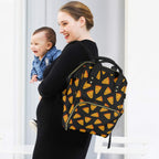 Pizzas - Multi-Function Backpack, Nappy / Diaper Bag