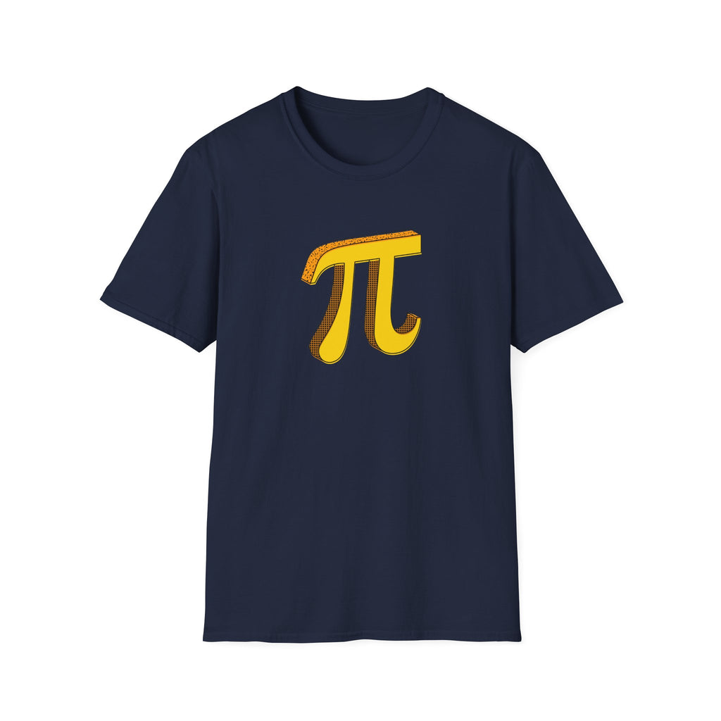 Pi Unisex Softstyle T-Shirt Navy Unisex Adult T-shirt Australian Printer Science