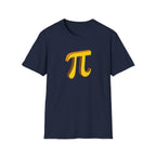 Pi Unisex Softstyle T-Shirt Navy Unisex Adult T-shirt Australian Printer Science