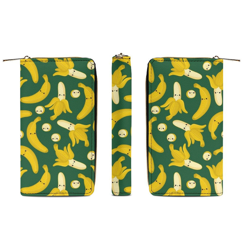 Happy Bananas -  PU Leather Wallet