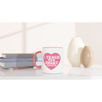 I Teach Sweet Hearts - White 11oz Ceramic Mug with Colour Inside Colour 11oz Mug Globally Fulfilled Teacher