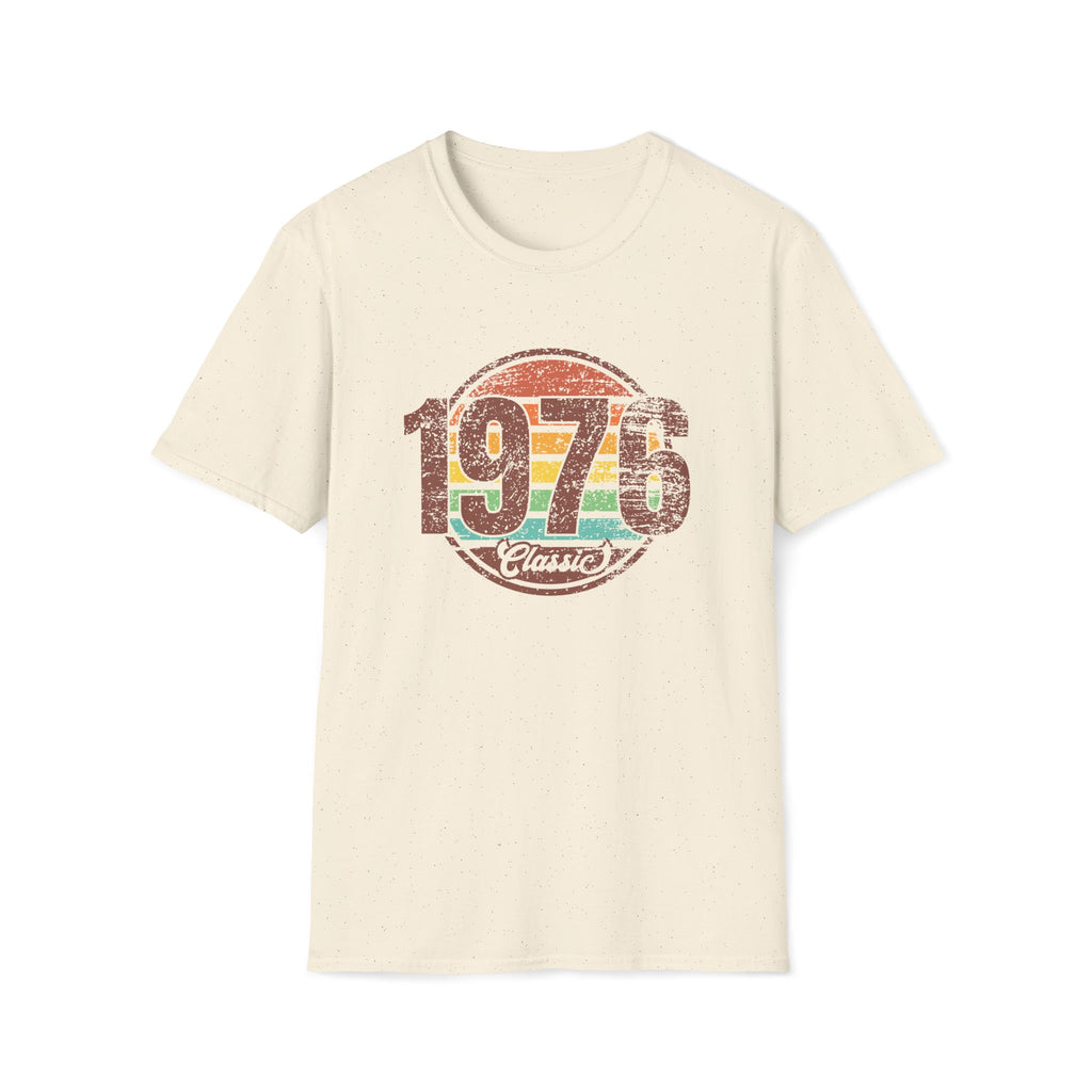 Turning 50 1976 Classic Unisex Softstyle T-Shirt Natural Unisex Adult T-shirt Australian Printer Birthday Retro