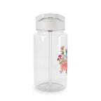 Personalised - Mum, With Flowers And Butterfly - Tritan Water Bottle