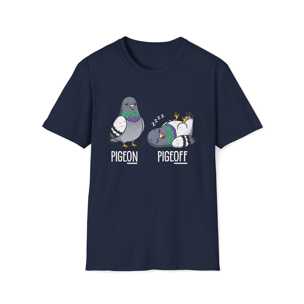 Pigeon vs Pigeoff Unisex T-Shirt Unisex Adult T-shirt Birds Globally Fulfilled