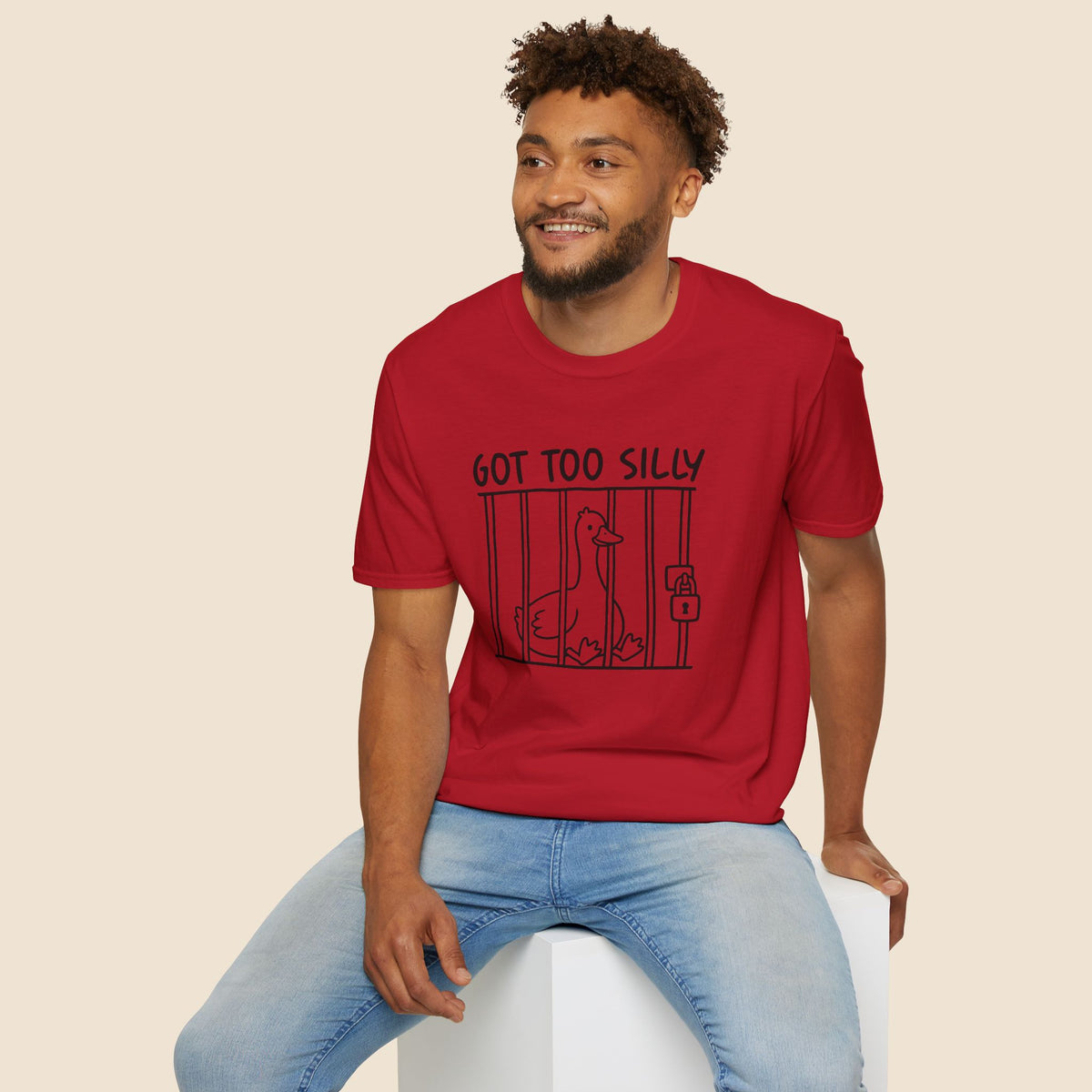 Got Too Silly Goose Unisex T-Shirt Unisex Adult T-shirt animal Globally Fulfilled
