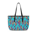 Surfboards PU Leather Tote Bag Large One Size Leather Tote Bag-Large Printed Offshore