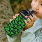 Aliens 12oz Kids Water Bottle with Straw Lid