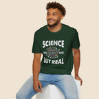 Science, Like Magic But Real Unisex T-Shirt Unisex Adult T-shirt Globally Fulfilled Science