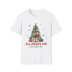 All Booked For Christmas - Unisex Softstyle T-shirt
