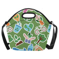 Earth Stickers - Neoprene Lunch Bag One Size Neoprene Lunch Bag Printed Offshore