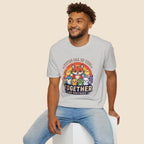 Cute Fox and Animal Friends We're All In This Together Like Hostages Unisex T-Shirt Unisex Adult T-shirt animal Globally Fulfilled