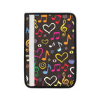 Musical Notes Car Seat Belt Cover 7''x10'' (Pack of 2) Car Seat Belt Cover 7x10 (Pack of 2) Music Printed Offshore