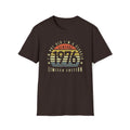 Turning 50, Vintage 1976 Unisex Softstyle T-Shirt Dark Chocolate Unisex Adult T-shirt Australian Printer Birthday Retro