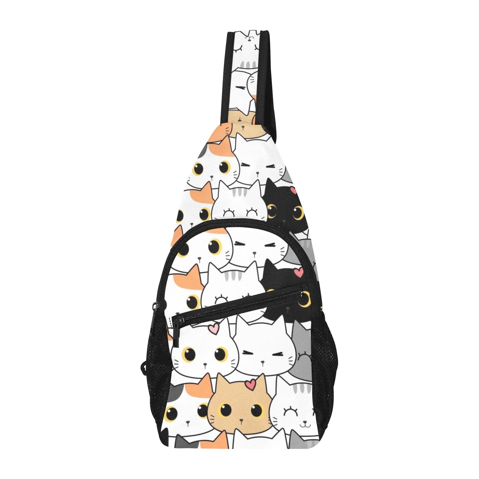 Cute Cartoon Cats - Chest Bag