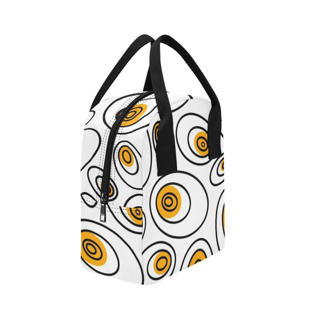 Abstract Eggs - Zipper Lunch Bag Zipper Lunch Bag Printed Offshore
