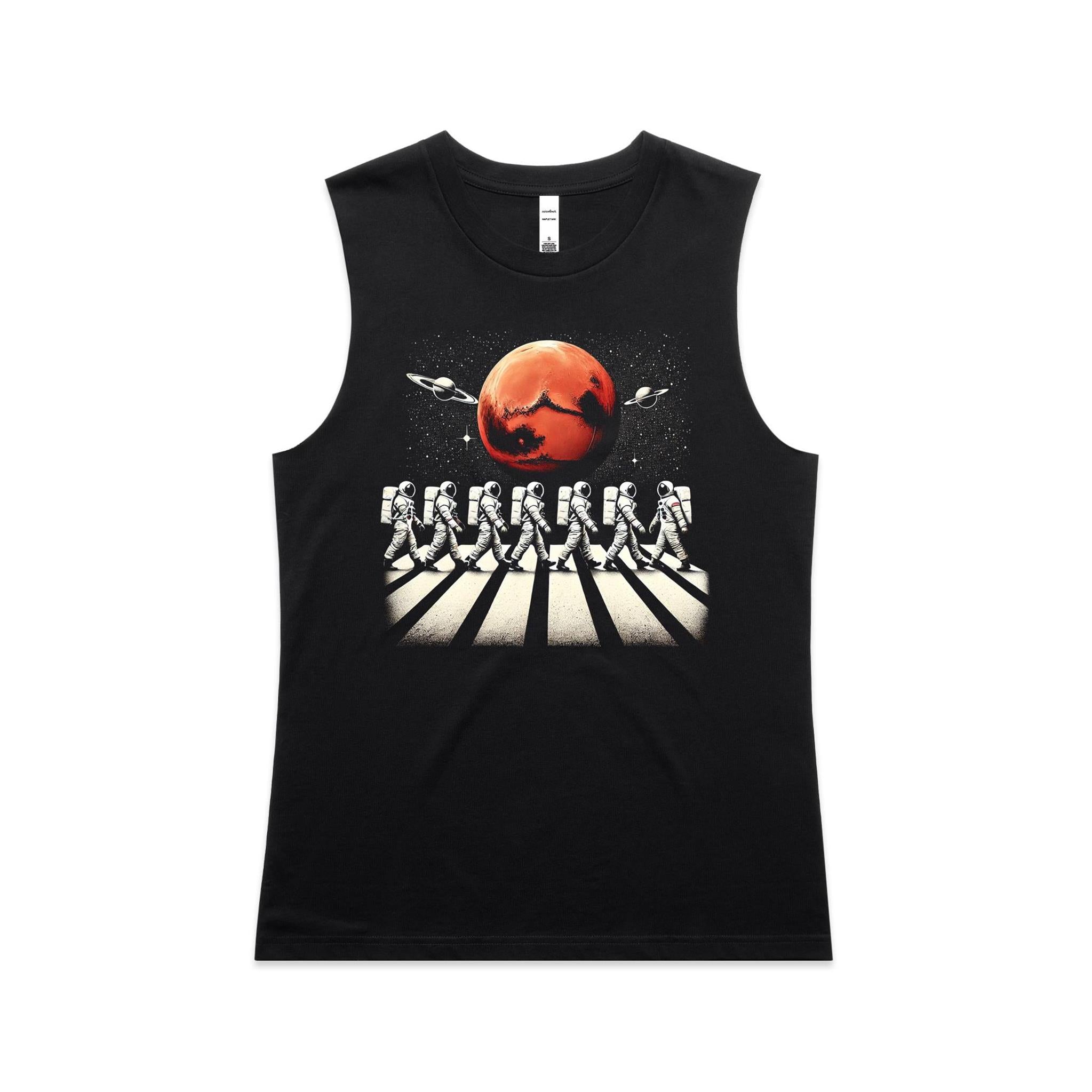 Astronaut Zebra Crossing - AS Colour Women's Maple Tank