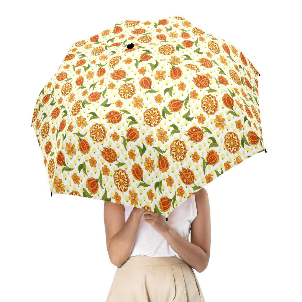 Graphic Floral Umbrella Umbrella Plants Printed Offshore