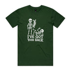 Skeleton, I've Got Your Back - Mens T-shirt