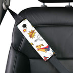 Super Dog Car Seat Belt Cover 7''x10'' (Pack of 2) Car Seat Belt Cover 7x10 (Pack of 2) animal comic Printed Offshore