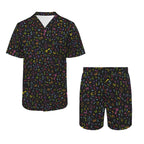 Music Notes Men's Hawaiian Shirt & Shorts Set Men's Hawaiian Shirt & Shorts Set Music Printed Offshore