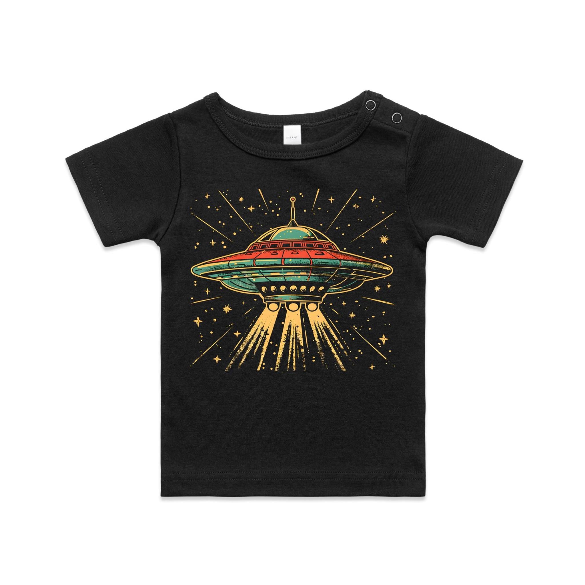 Retro UFO AS Colour Baby T-shirt
